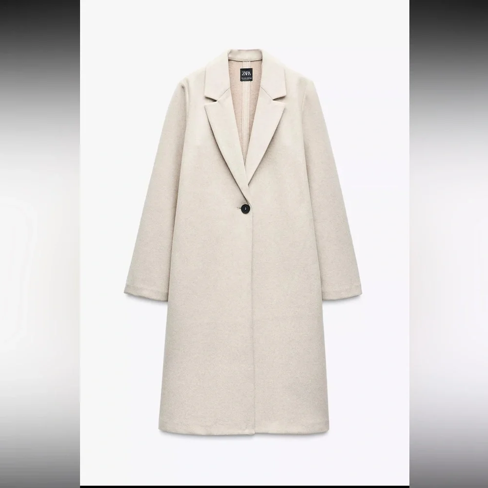 Zara Coat light sand - Picture 2 of 7